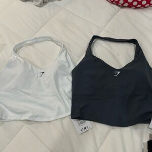 Halter neck gymshark size m tops